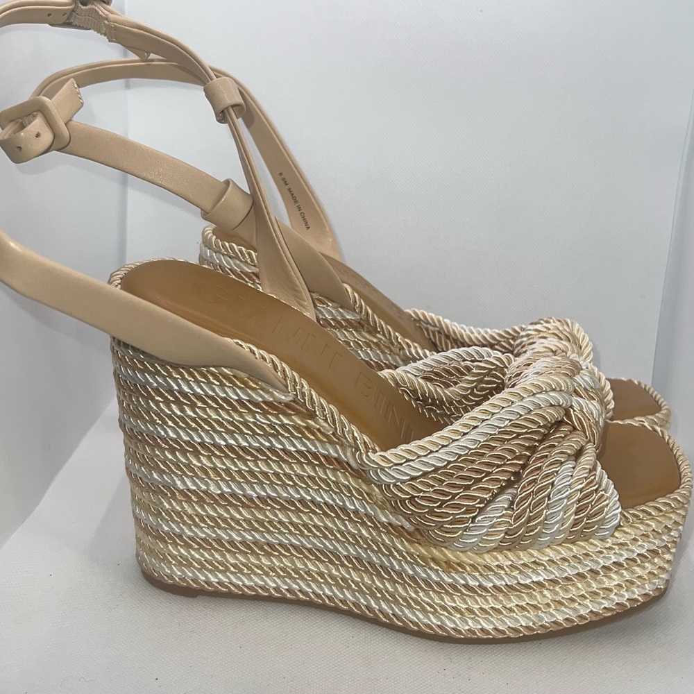 Gianni Bini Women's Tan Platform Sandals